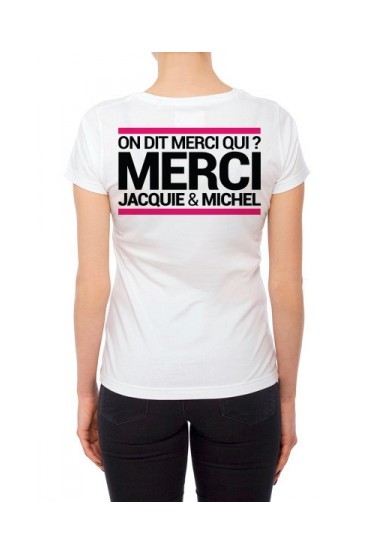 Tee-shirt  J&M blanc -...