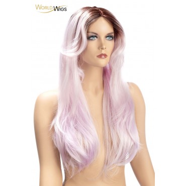 Perruque Aya parme - World Wigs