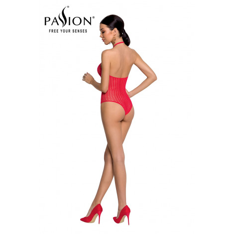 Body string résille BS088 - Rouge