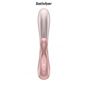 Rabbit chauffant Hot Lover rose beige - Satisfyer