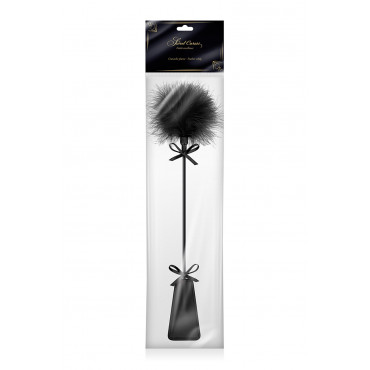 Tapette avec pompon noir - Sweet Caress