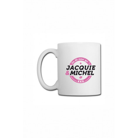 Mug blanc J&M - logo rond