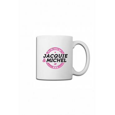 Mug blanc J&M - logo rond