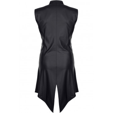 Veste longue sans manche wetlook Marco - Regnes