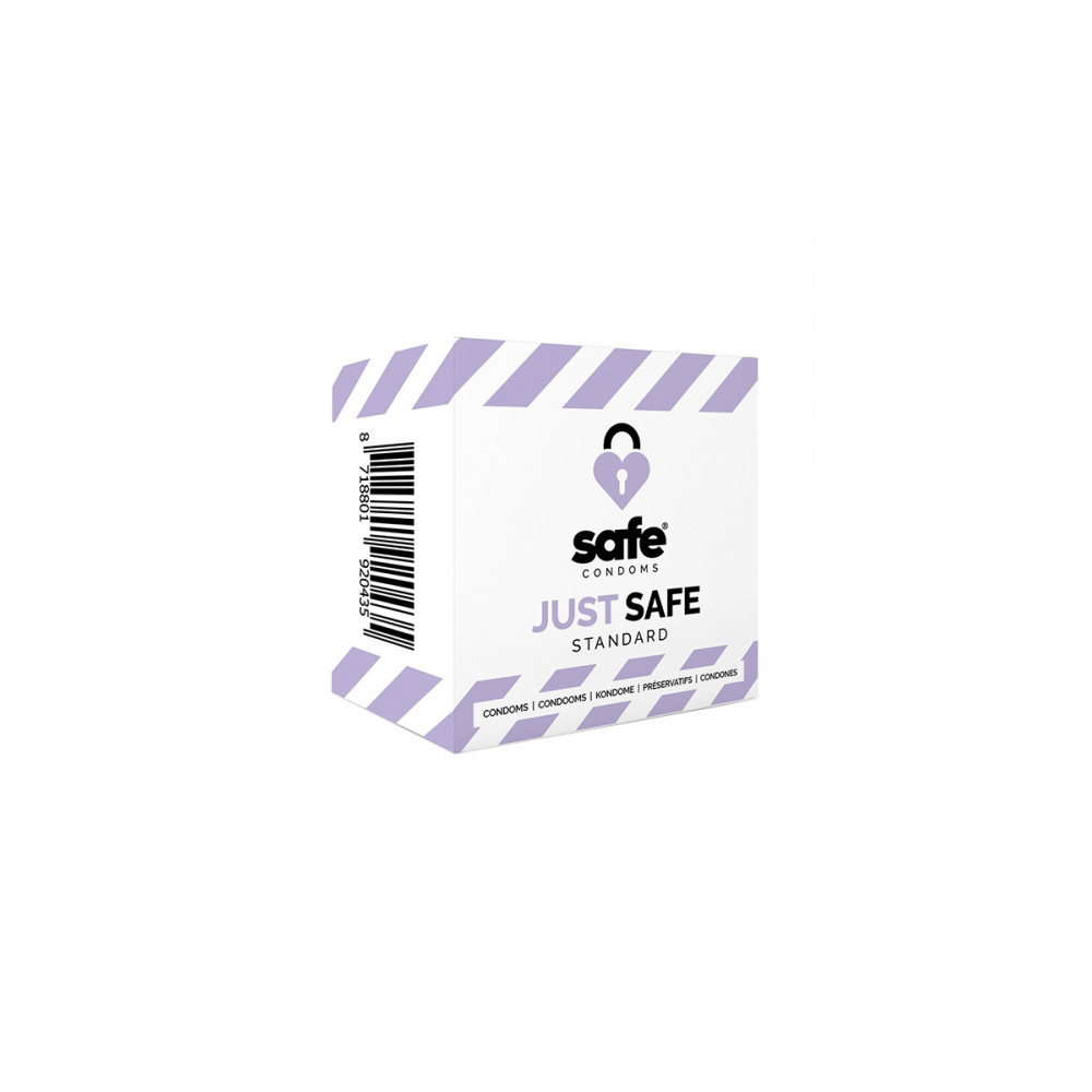 5 préservatifs Just Safe Standard