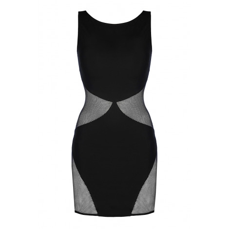 Robe noire V-9279 - Axami