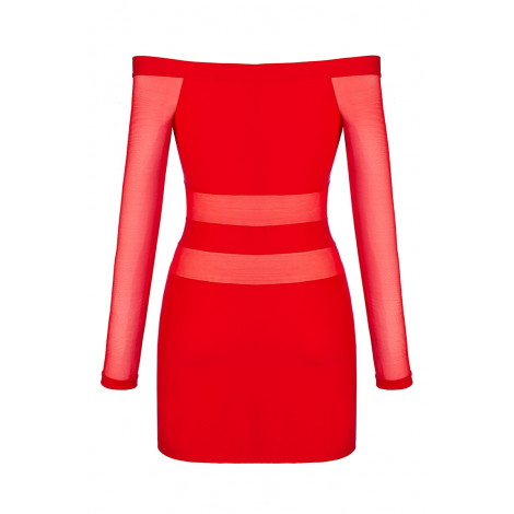 Robe rouge V-9299 - Axami
