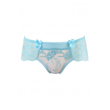 Culotte dentelle bleu V-10133 - Axami