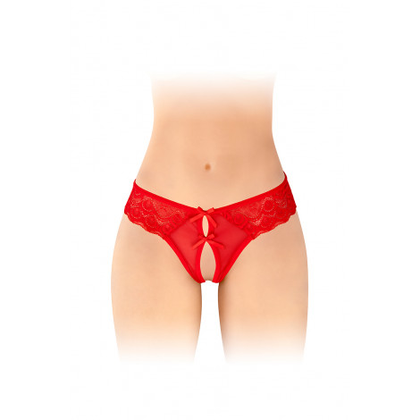 String ouvert Alicia rouge - Fashion Secret