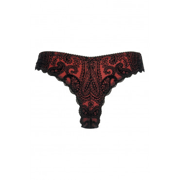 String rouge et noir  V-10048 - Axami