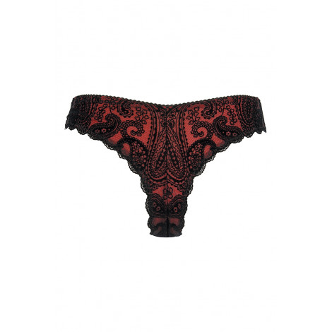 String rouge et noir  V-10048 - Axami