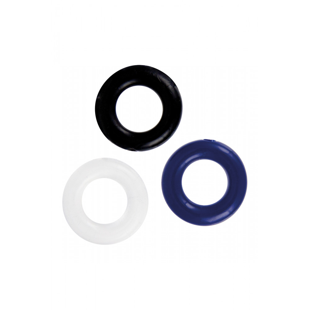 Set 3 Cockrings multicolore - Litolu