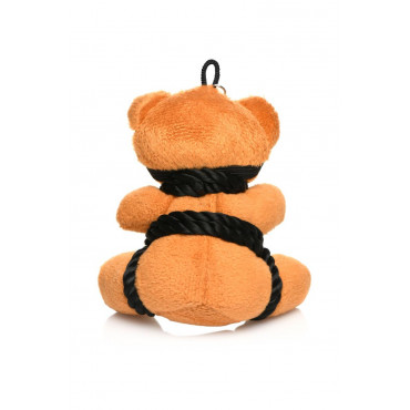 Porte-clés Teddy Bear en tenue Bondage