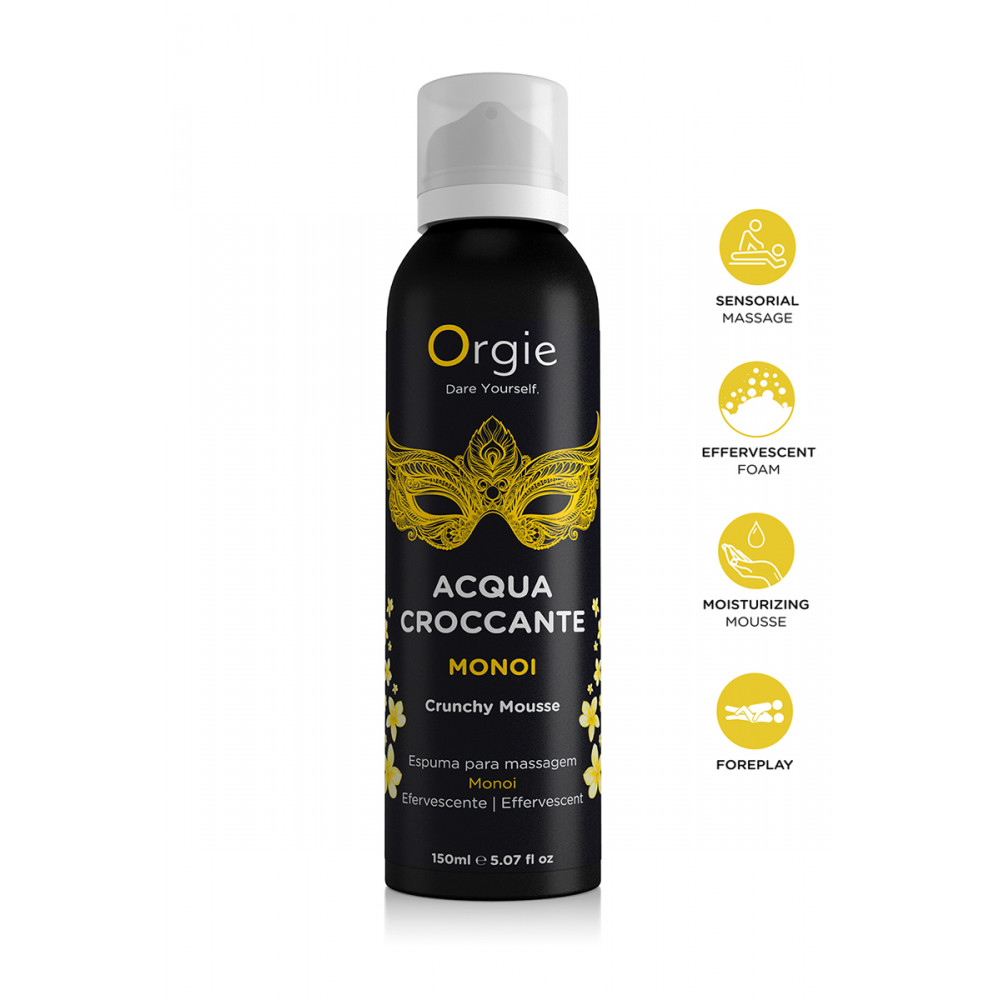 Mousse de massage effervescente Monoi 150ml