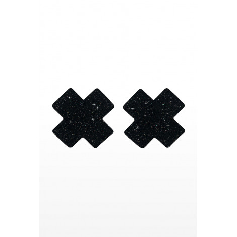 Caches mamelons Nipple X Covers noir