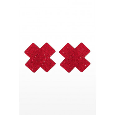 Caches mamelons Nipple X Covers rouge