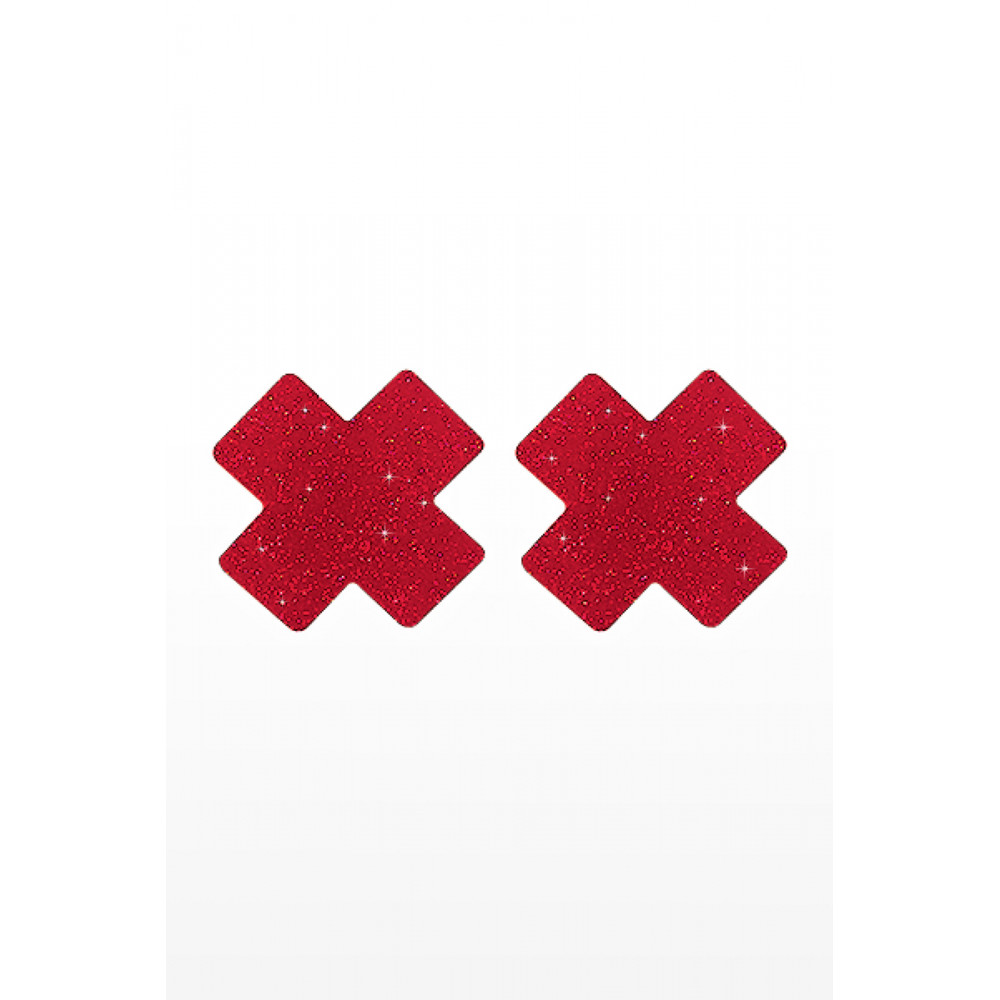 Caches mamelons Nipple X Covers rouge