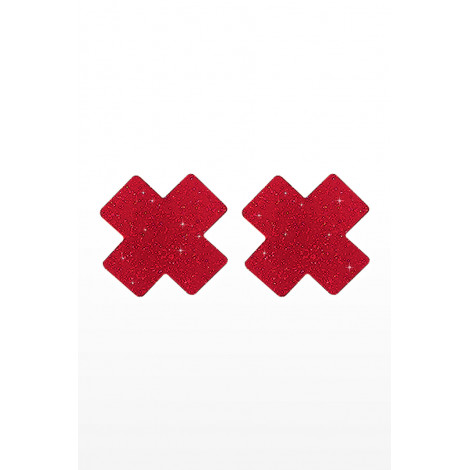 Caches mamelons Nipple X Covers rouge