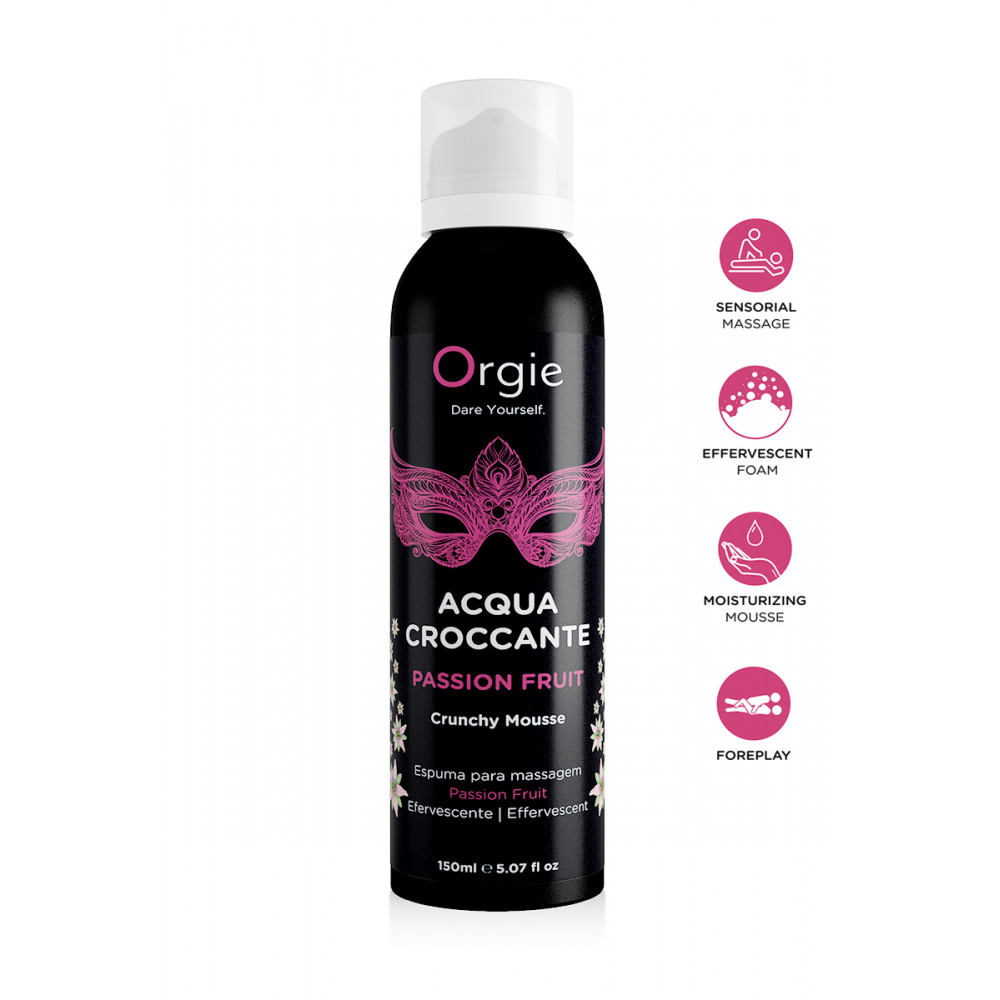 Mousse de massage effervescente Fruit de la Passion