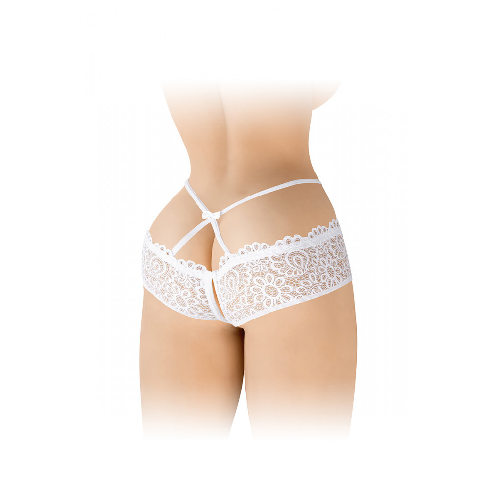 Culotte ouverte blanche Celia - Fashion Secret Culotte ouverte blanche Celia - Fashion Secret