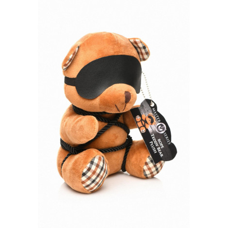 Ours en peluche en tenue Bondage