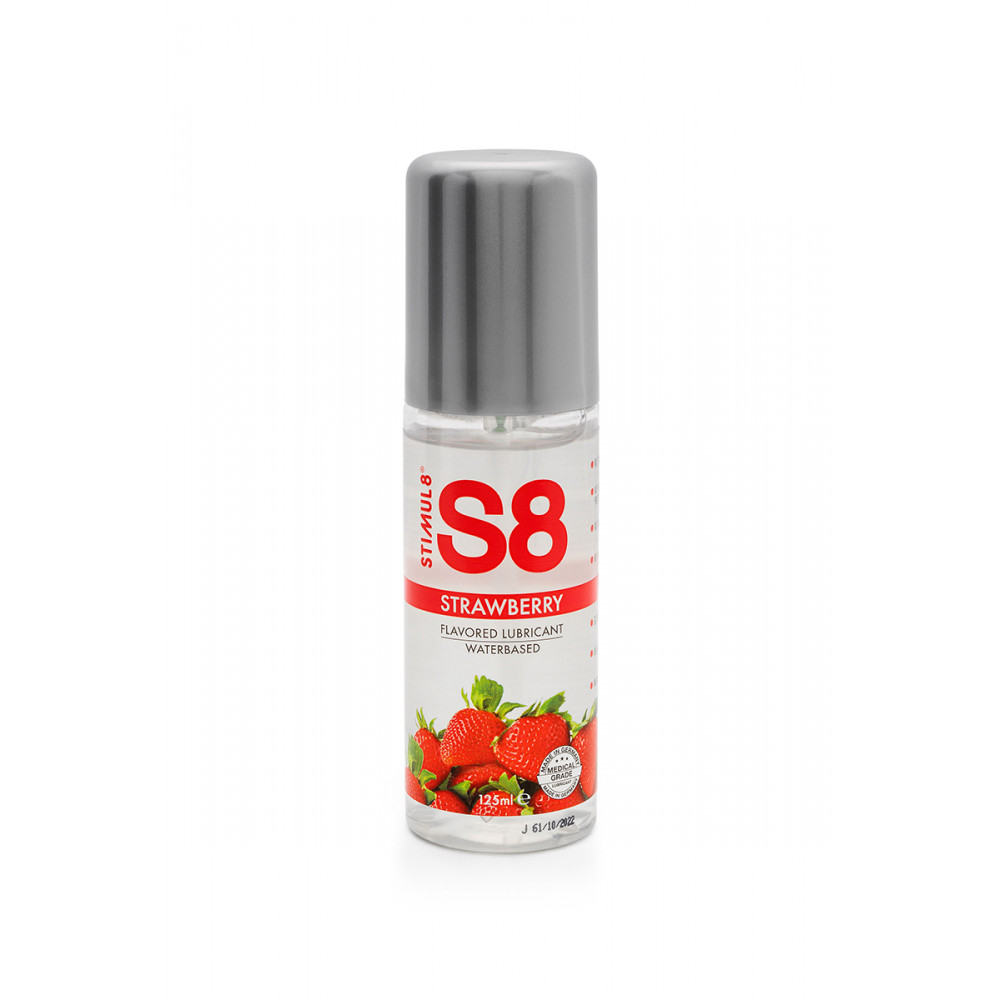 Lubrifiant S8 parfumé fraise 125ml